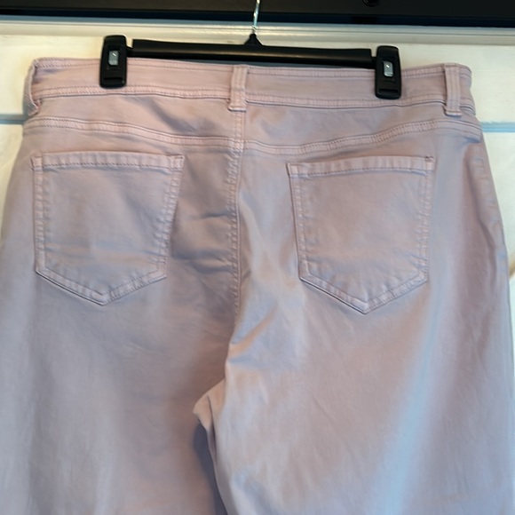 Buffalo David Bitton  Brigette High Rise Soft Stretch Crop Wide Size 14 - Picture 5 of 6